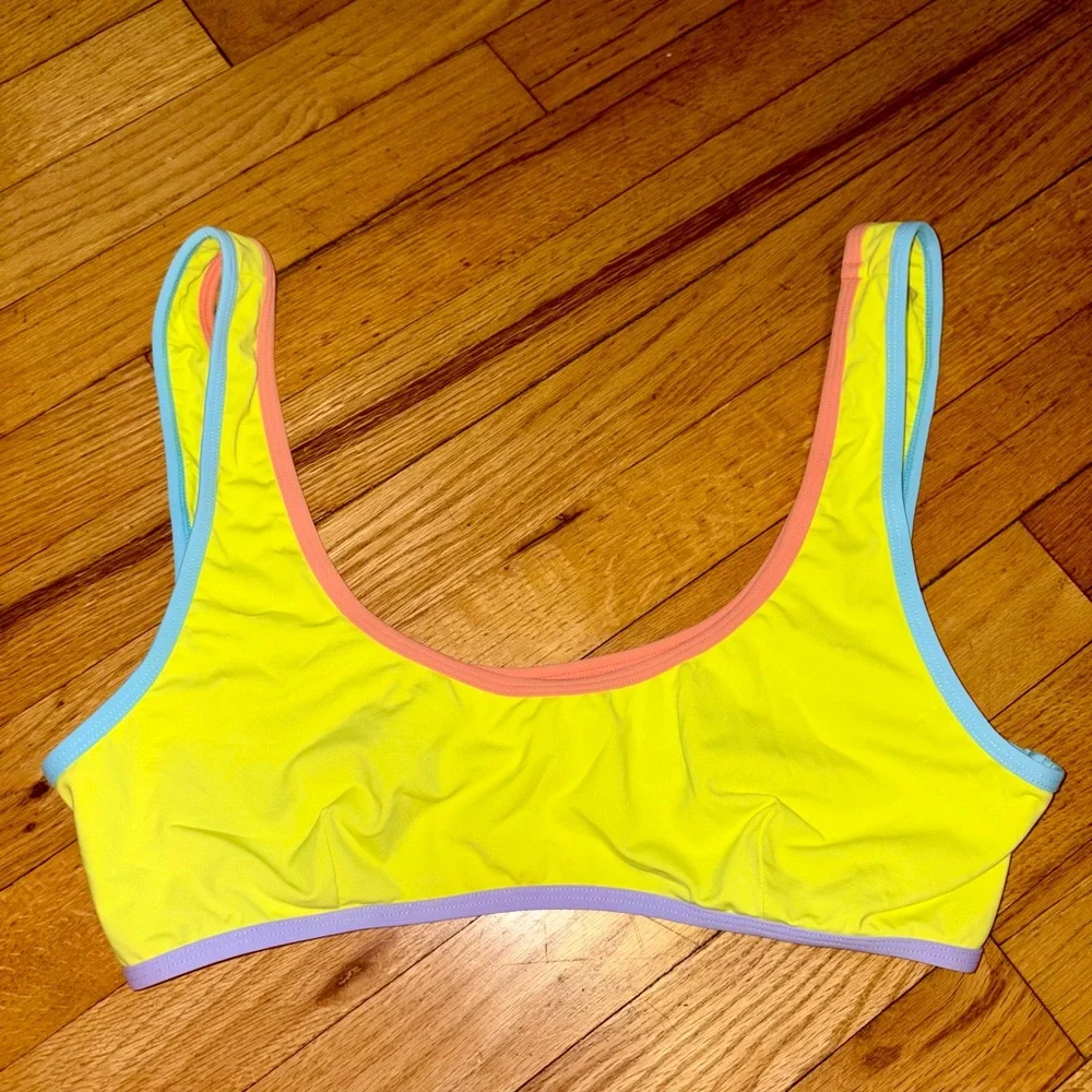 It’s Now Cool 90s Duo Crop Bikini Top